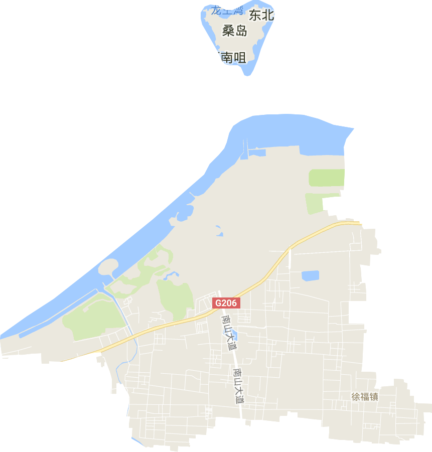 徐福街道电子地图