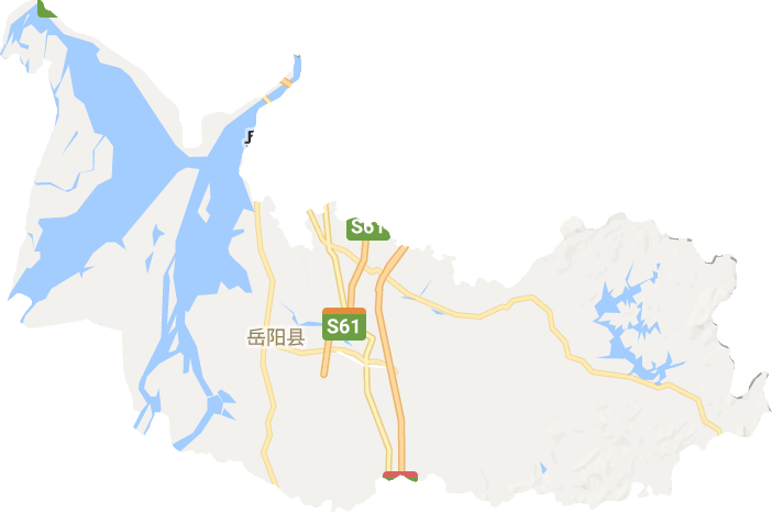 岳阳县电子地图