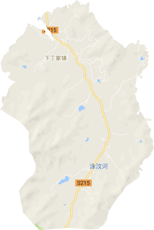 下丁家镇电子地图