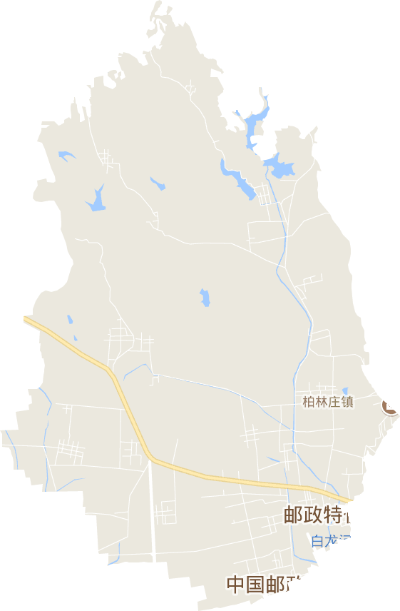 柏林庄街道电子地图