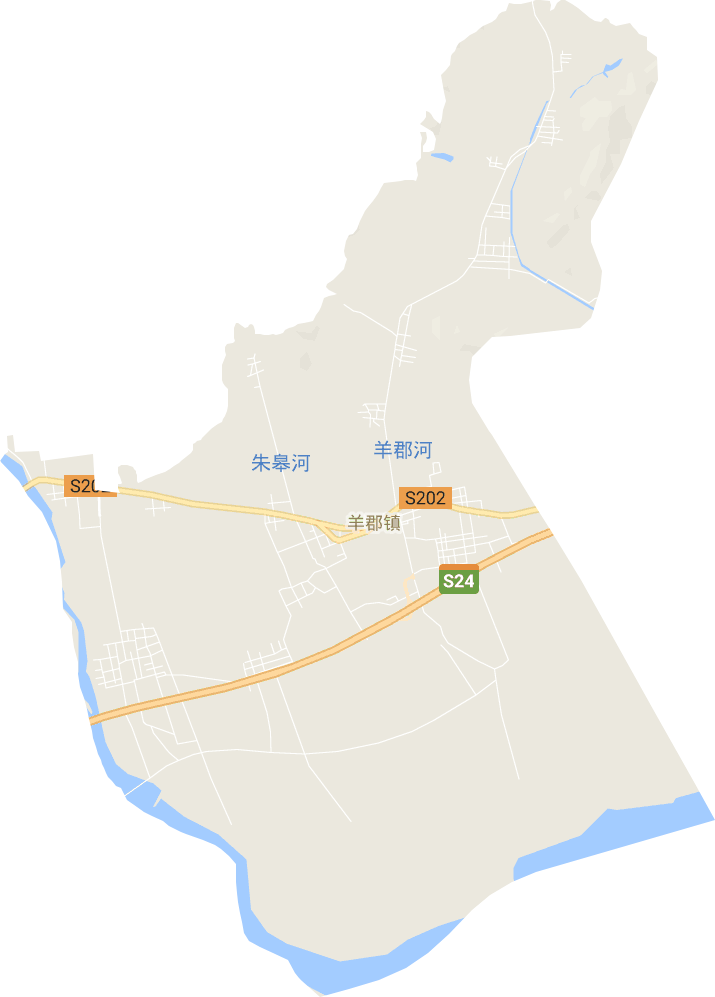 羊郡镇电子地图