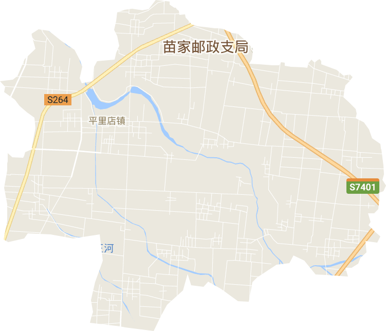 平里店镇电子地图