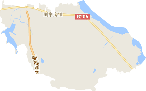 刘家沟镇电子地图