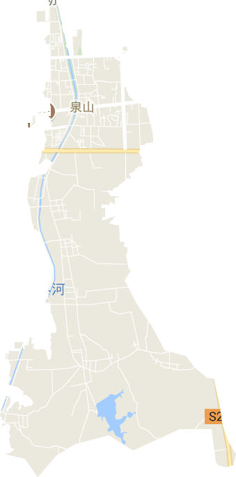 泉山街道电子地图
