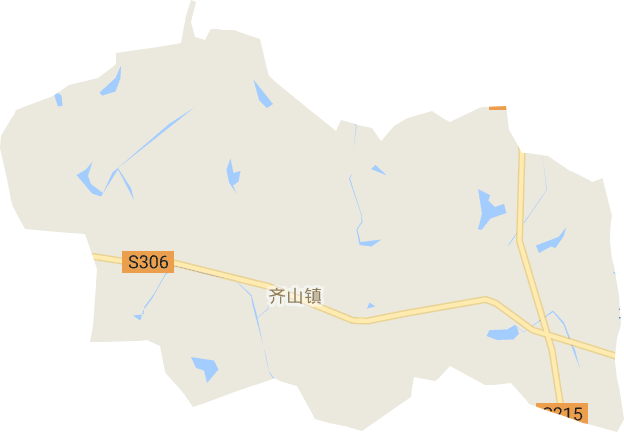 齐山镇电子地图