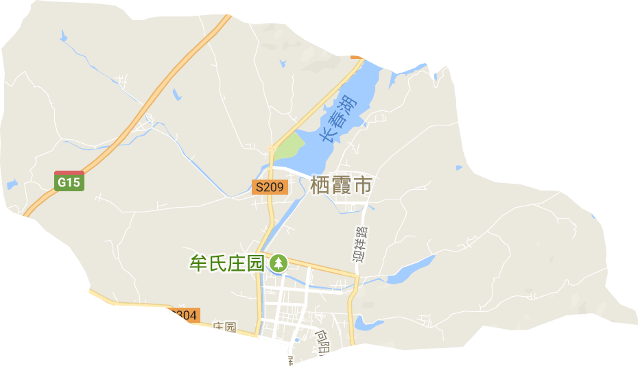 庄园街道电子地图
