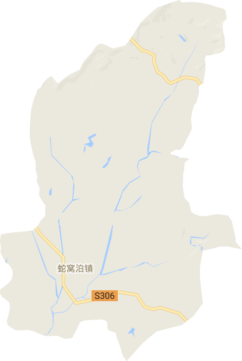 蛇窝泊镇电子地图
