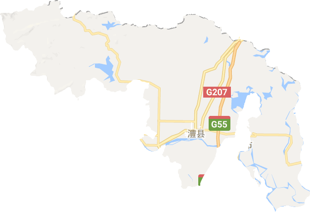 澧县电子地图