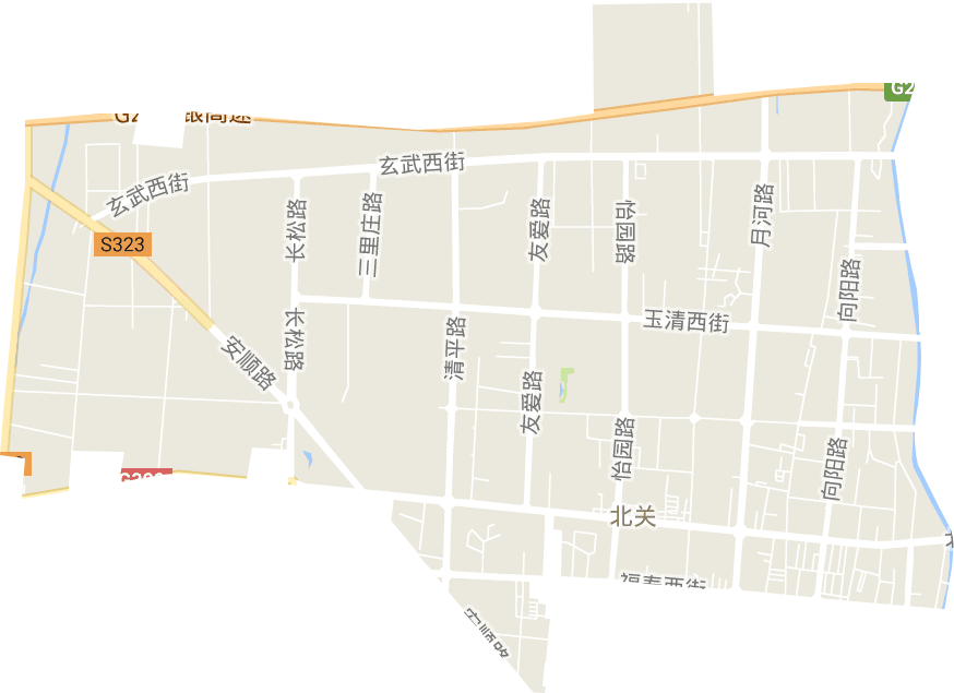 北关街道电子地图