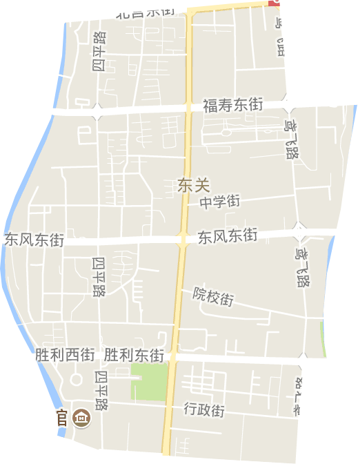 东关街道电子地图