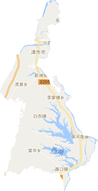 津市市电子地图