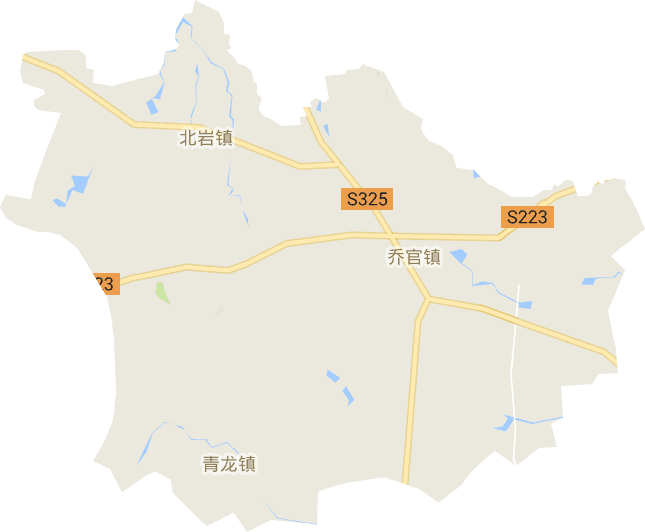乔官镇电子地图