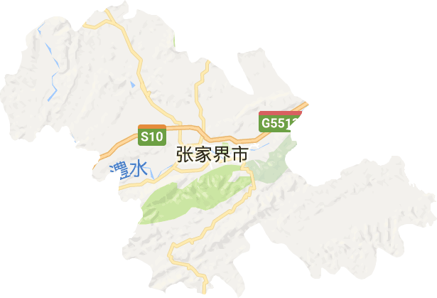 永定区电子地图
