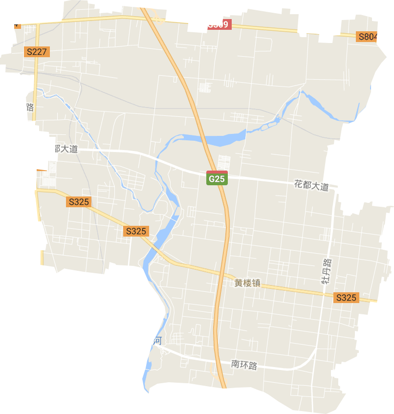 黄楼街道电子地图