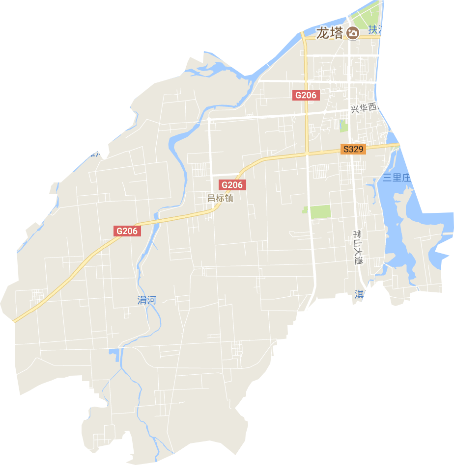 龙都街道电子地图