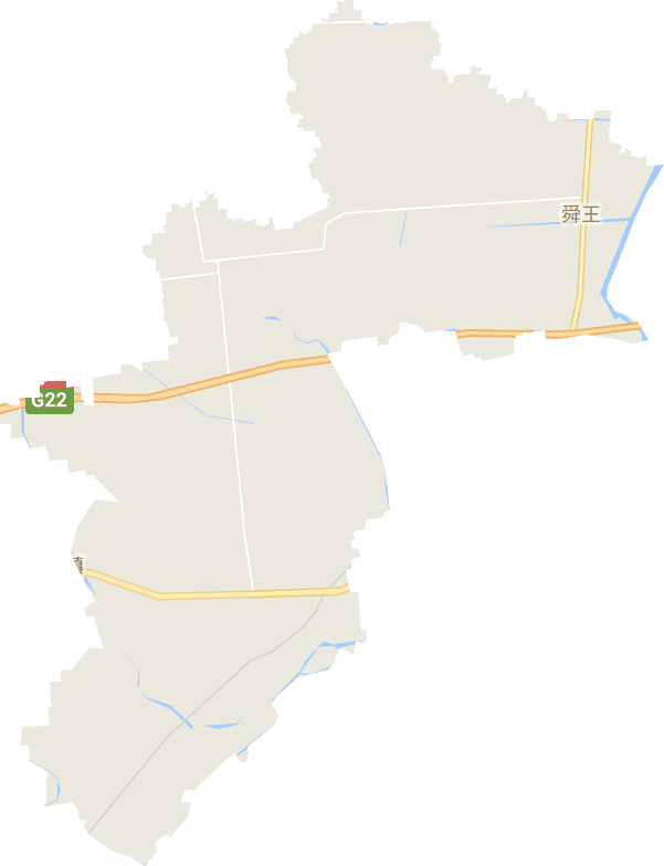 舜王街道电子地图