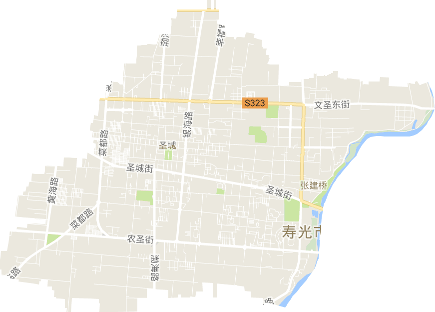 圣城街道电子地图