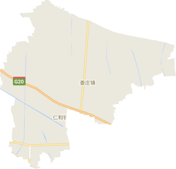 姜庄镇电子地图