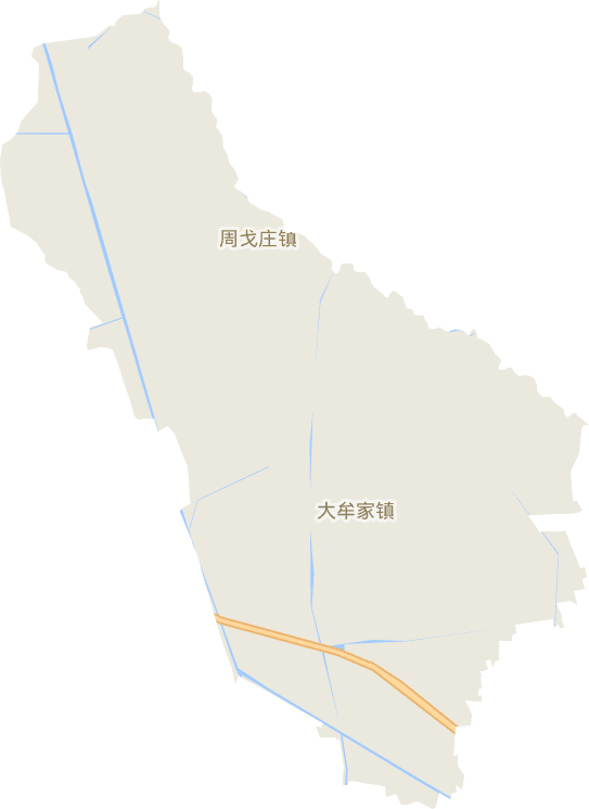 大牟家镇电子地图