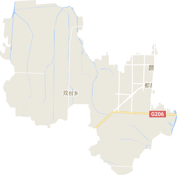 都昌街道电子地图