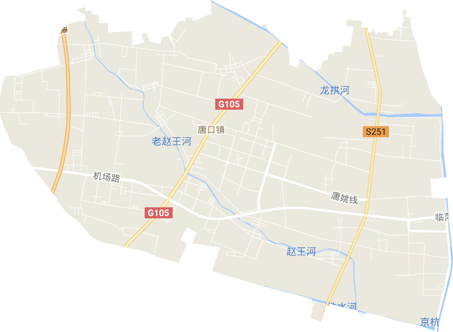 唐口街道电子地图