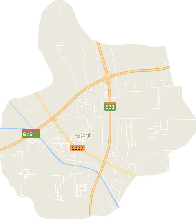 长沟镇电子地图