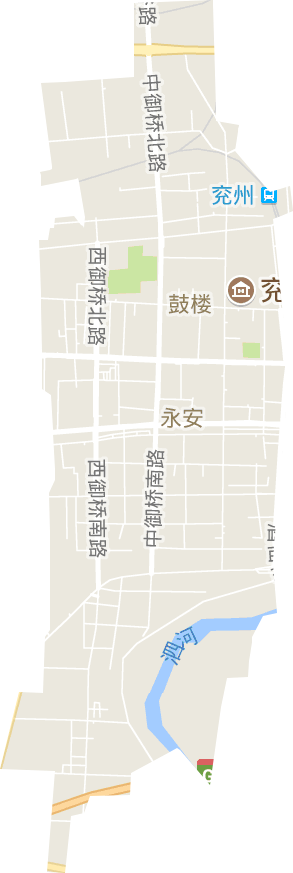 鼓楼街道电子地图
