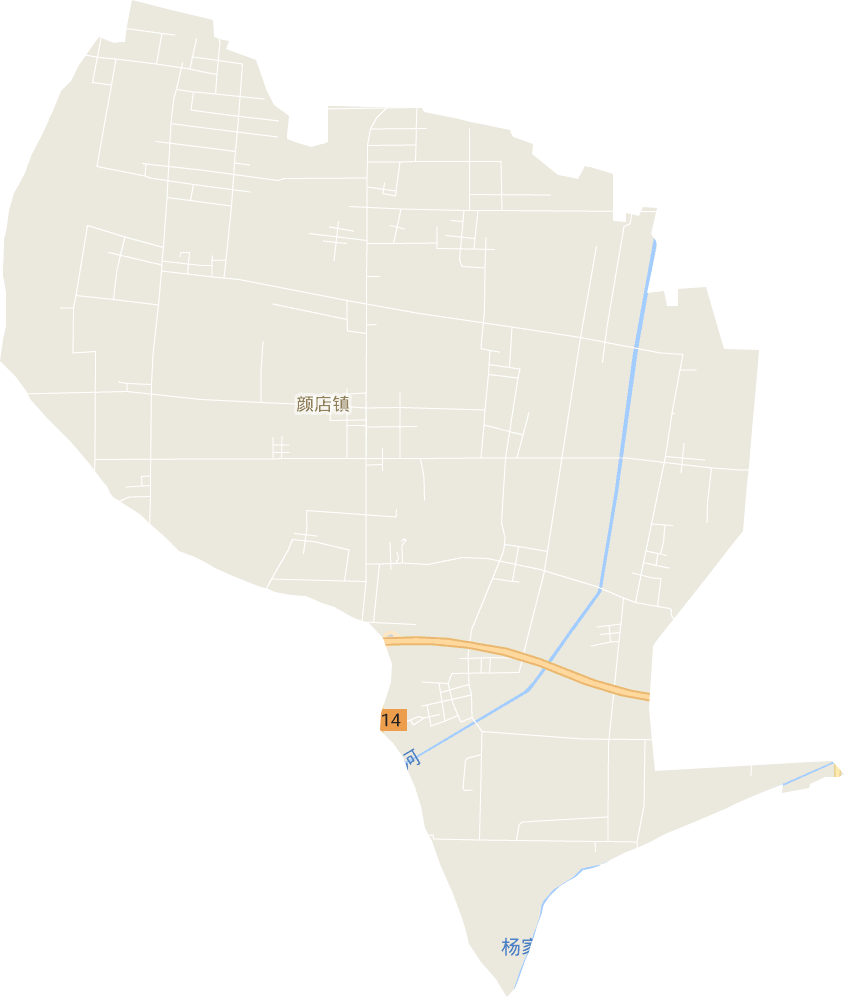 颜店镇电子地图