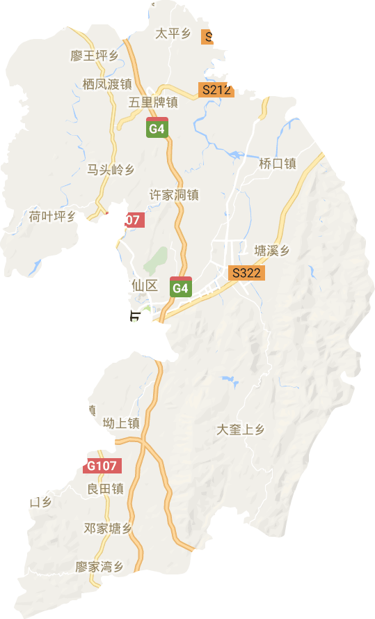 苏仙区电子地图