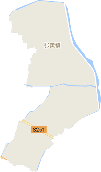 张黄镇电子地图