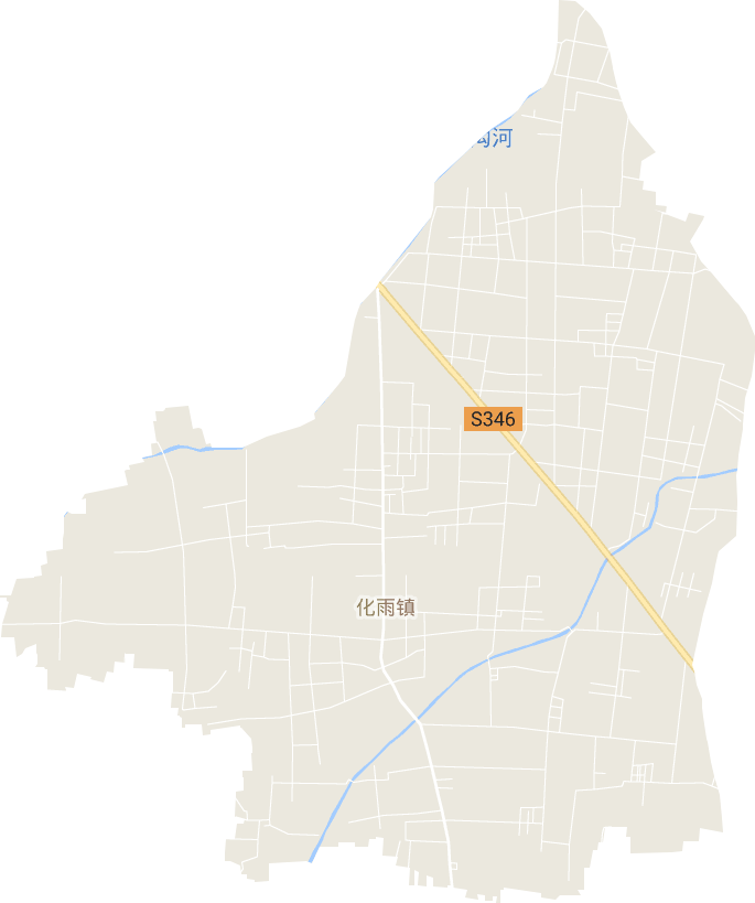 化雨镇电子地图