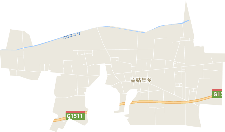 孟姑集镇电子地图
