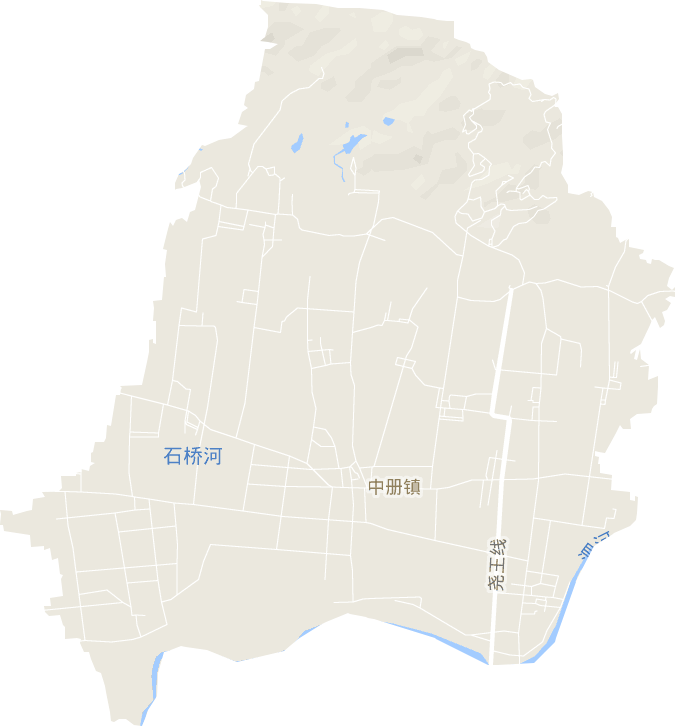 中册镇电子地图