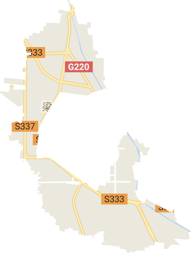 梁山街道电子地图