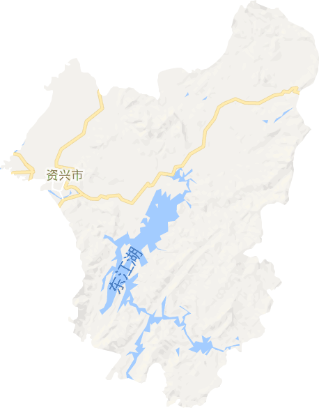 资兴市电子地图