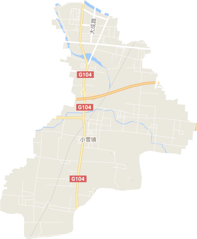 小雪街道电子地图