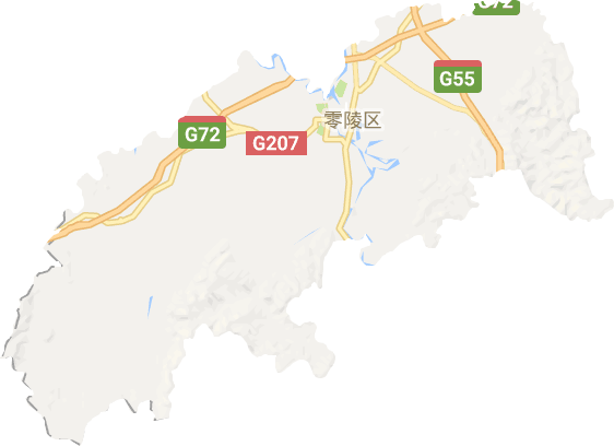 零陵区电子地图