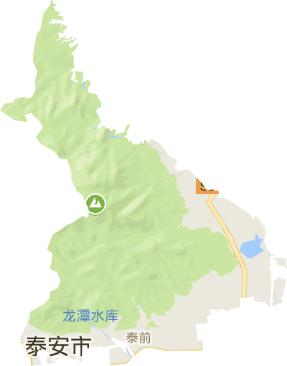 泰前街道电子地图