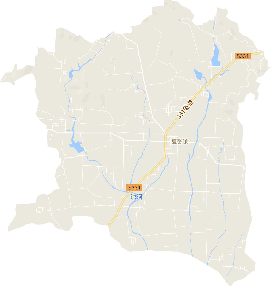 夏张镇电子地图