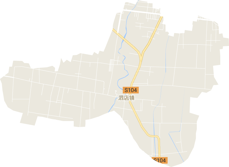 泗店镇电子地图