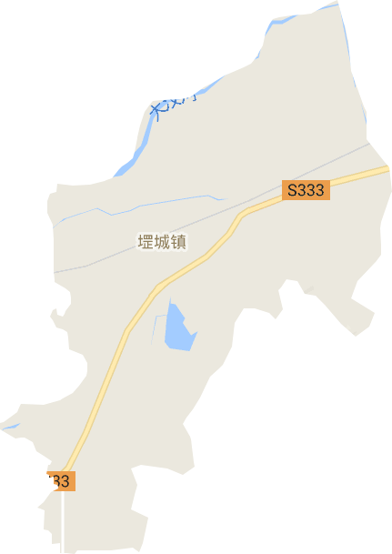 堽城镇电子地图