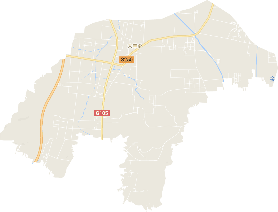 大羊镇电子地图