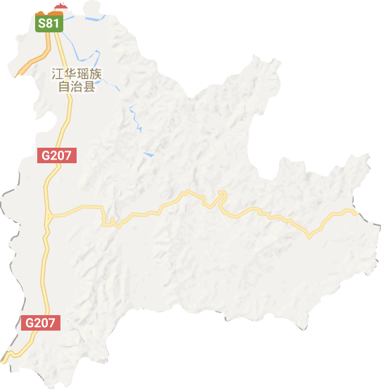 江华县电子地图