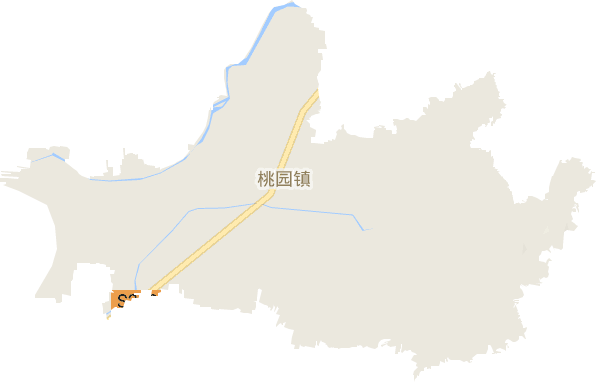 桃园镇电子地图