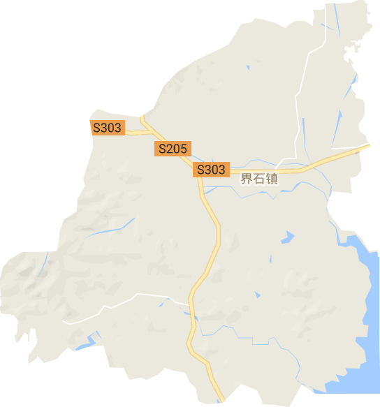 界石镇电子地图
