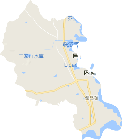 俚岛镇电子地图