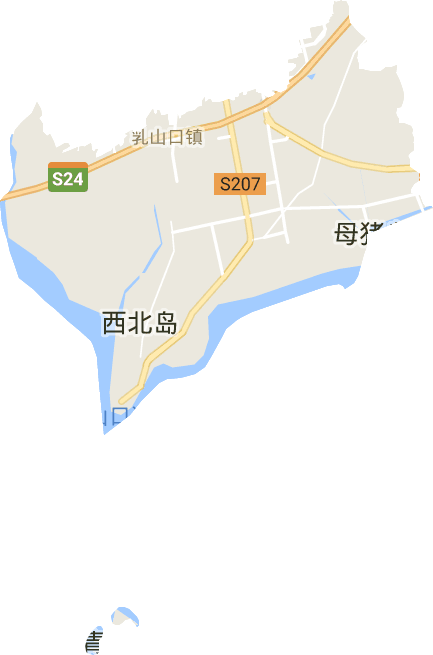 乳山口镇电子地图