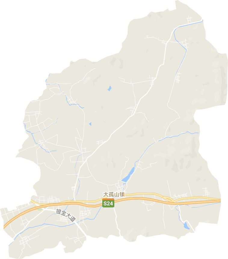 大孤山镇电子地图