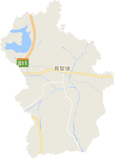 育黎镇电子地图