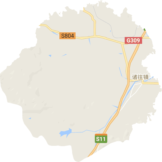诸往镇电子地图